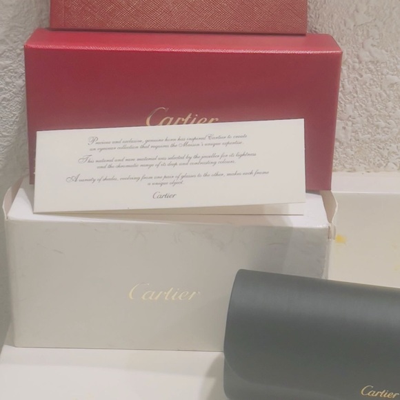 Cartier Cross Brown Sunglasses - Picture 9 of 11